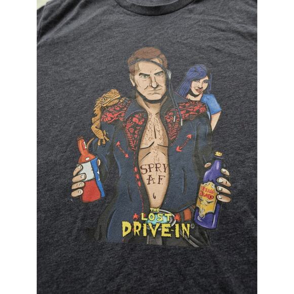 Lost Drive In Short Sleeve Tshirt Joe Bob Briggs Patreon Exclusive Size 4XL - Picture 2 of 10